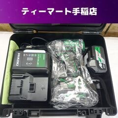 開封済未使用品 HIKOKI コードレスインパクトレンチ 18V WR18DBDL2
