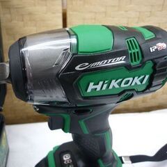 開封済未使用品 HIKOKI コードレスインパクトレンチ 18V WR18DBDL2