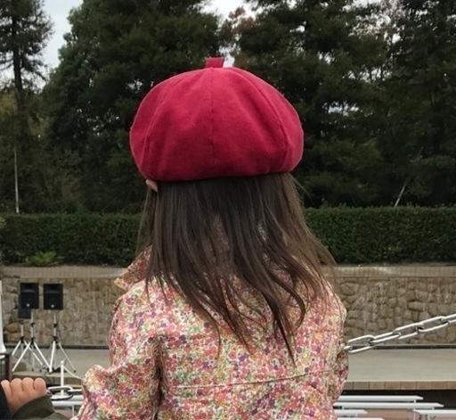 キッズベレー帽女の子50cm Hana 安城のキッズ用品 子供用ファッション小物 の中古あげます 譲ります ジモティーで不用品の処分