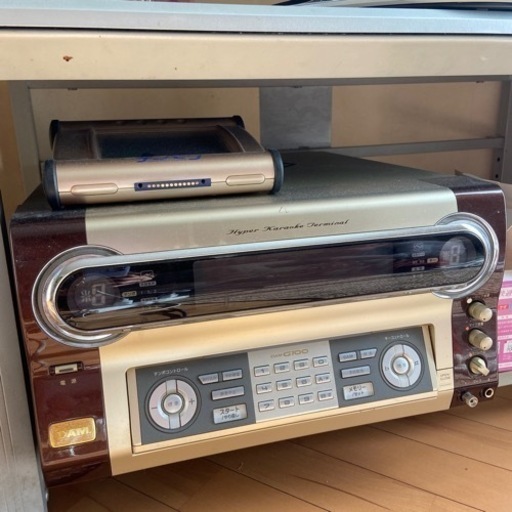 本日限定‼️ カラオDAM  スピーカーセット　デンモク付　　引き取り限定