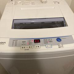 【決定済み】アクア AQUA AQW-S60E(W) 洗濯機 ホ...