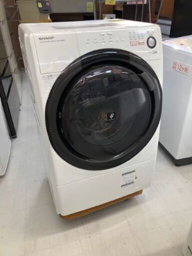 ドラム洗濯機 2013年製 シャープ ES-S60-WL【安心12ヶ月保証！】左開き