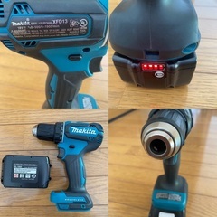 マキタ 18V 充電式　ドライバドリル　ドリル　電動　工具　レンチ