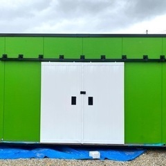 コンテナ倉庫 人気のグリーン！
