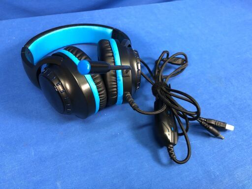 【動作保証あり】MASACEGON H-11 ゲーミングヘッドセット ヘッドホン【管理KRK547】