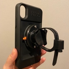 iPhoneXR用スマホホルダー