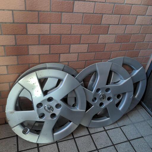 30プリウス前期純正15インチアルミ&スタッドレス4本セット 2014年 195