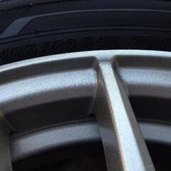 『専用出品』軽自動車  スタッドレス４本セット(ホイール付き)  165/60 R15