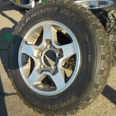 ★185/80R16 ヨコハマ GEOLANDAR スパイクタイヤ、ホイール 4本セット★