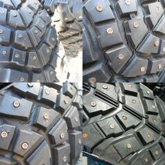 ★185/80R16 ヨコハマ GEOLANDAR スパイクタイヤ、ホイール 4本セット★