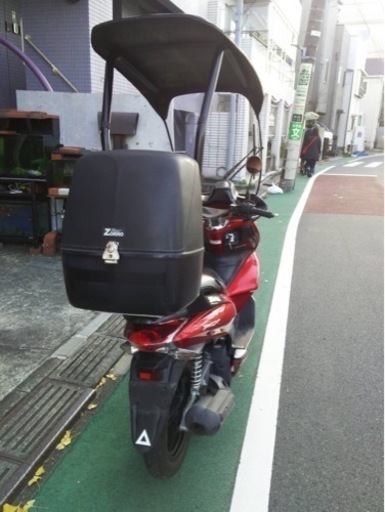 PCX屋根付き 新車価格60万(パーツ代込み)