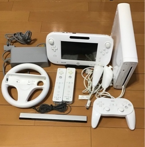 WiiU ＋　ゲームソフト5本（おまけ）