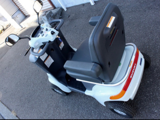 札幌市内無料配送 極美品 走行距離11.6Km スズキ セニアカー 電動カート ペールブルー ET4D9 札幌市内無料配送 極美品 走行距離11.6Km スズキ セニアカー 電動カート
