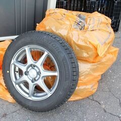 BRIDGESTONE BLIZZAK VRX2 165/70R14 81Q 冬タイヤ スタッドレス ホイール付き 2020年購入 １シーズンのみ使用