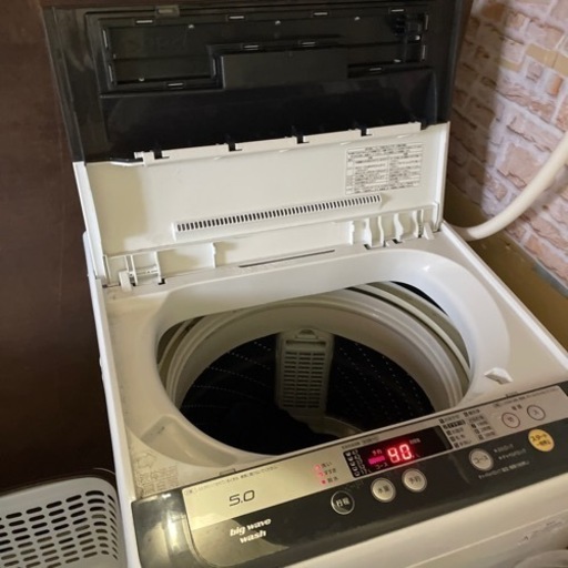 洗濯機 5kg、乾燥機 4kg