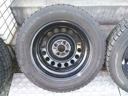 175⁄65R15 スタッドレスタイヤ 鉄ホイールセット シエンタ ①シエンタ