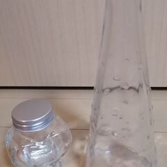 花瓶（IKEA）とガラス瓶セット