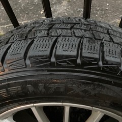 値下げします。スタッドレスタイヤ アルミホイール 4本 205/65R15