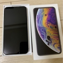 超美品　sim free iPhone xs 256gb 大容量