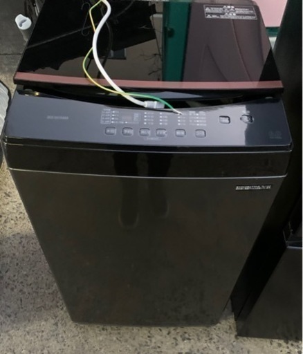2021年製/高年式　アイリスオーヤマ/IAW-T603BL　6.0ｋｇ　黒　全自動洗濯機