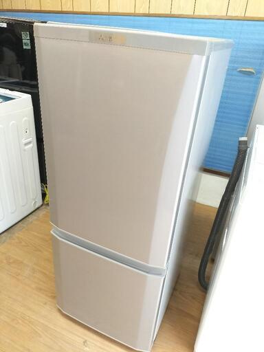 ミツビシ（MITSUBISHI） MR-P15C-S　2ドア冷凍冷蔵庫　146L　2017年製
