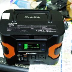 中古良品 FlashFish ポータブル電源 大容量 81000...