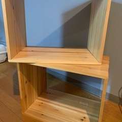 木材ボックス(背面なし)