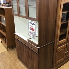 LK-18【ご来店頂ける方限定】アルダー材　オープンダイニングボード　ブラウン