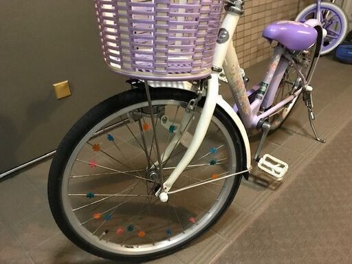 【値下げしました】20インチ 子供用自転車 ブリジストン エコパル　ラベンダー色