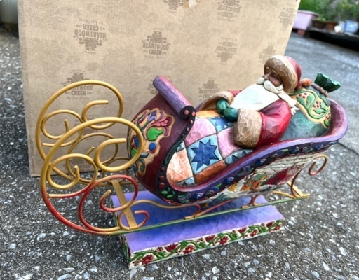 サンタさん☆ Enesco Jim Shore Heartwood Creek