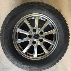 スタッドレスホイール4本セット205/65R15  5穴  PCD100 ハブ径51 オフセット+51