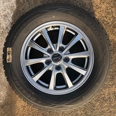 スタッドレスホイール4本セット205/65R15  5穴  PCD100 ハブ径51 オフセット+51