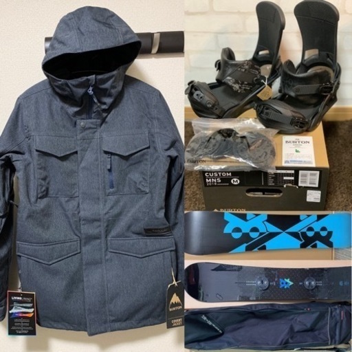 値下げBurton ウェアー上着 ビンディング おまけ付き