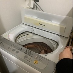 【ネット決済・配送可】Panasonic 洗濯機　NA-F50B10