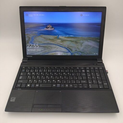 東芝　高性能第三世代CPU搭載　 メモリ4G　新品SSD240G　DVD読み書き Wifi対応　大画面15.6インチ　Windows10搭載　代引き可能