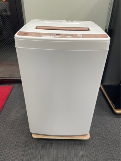 ★ 名古屋市近郊送料無料！AQUA 6.0kg全自動洗濯機 AQW-KS6G 2019年製