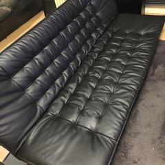 合皮ソファベッド(Nシールド ロック BK)