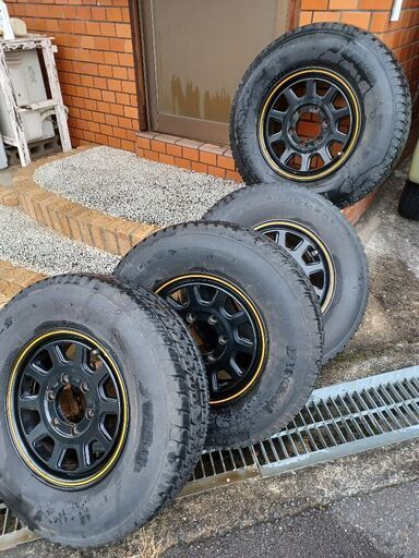 215/80R15サイズ 15インチ アルミホイール4本