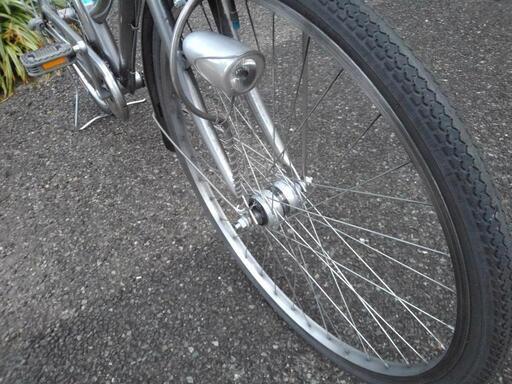 中古自転車1788 26インチ 3段ギヤLEDオートライト ソーラー