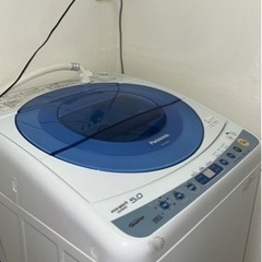 【ネット決済】Panasonic 5.0L 洗濯機