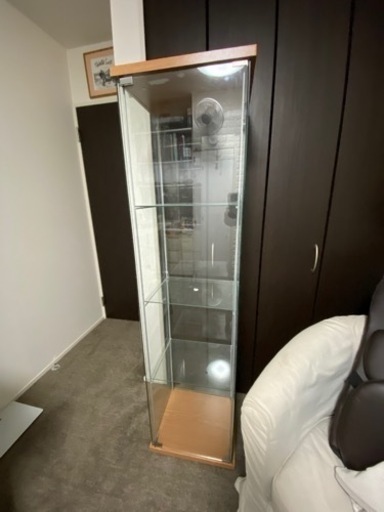 Ikea ガラスキャビネット Nanzo28 矢口渡の生活雑貨の中古あげます 譲ります ジモティーで不用品の処分