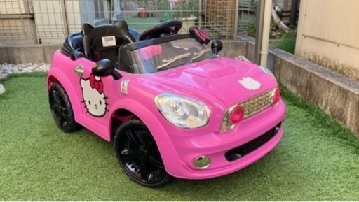バッテリー新品 子供用電動乗用カー　キティーちゃん