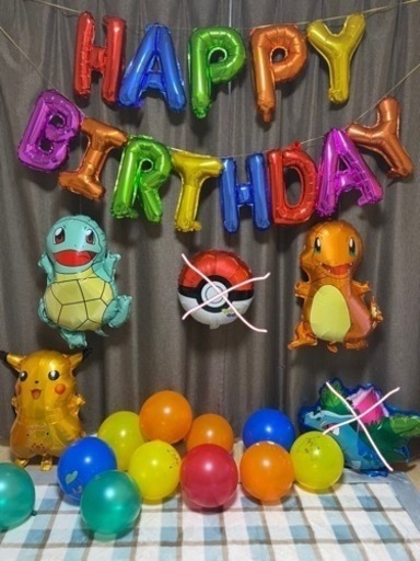 ポケモン誕生日飾り付け値下げ Kchan 紀伊小倉の生活雑貨の中古あげます 譲ります ジモティーで不用品の処分