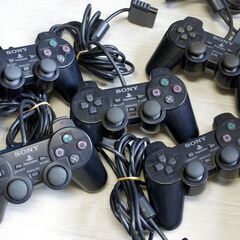 【ゲームコントローラー】ブラック PS2プレステ2 Playst...