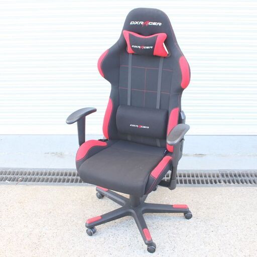 T170) DXRACER DXR-BKN ゲーミングチェア Formula リクライニング フォーミュラシリーズ オフィス デスク PC 椅子 家具 事務 eスポーツ