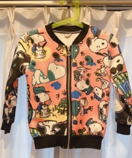 スヌーピーブルゾン100 110 もも 文京のキッズ用品 子供服 の中古あげます 譲ります ジモティーで不用品の処分