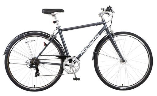 【特価・2022年モデルクロスバイク】ホダカ  サードバイクス　フェスワーク　480mm　ガンメタ　現品限り