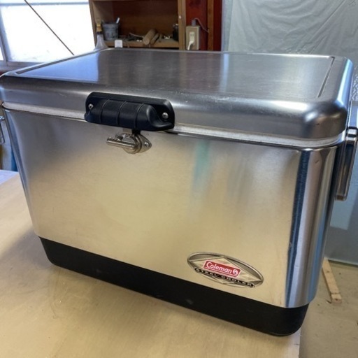 【中古】Coleman 6150 6155 スチールベルト クーラーボックス