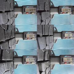 ブリヂストン V-STEEL STUDLESS W900　225/80R17.5 123/122L　6本　8分溝2本と7～8分溝2本と6分溝2本