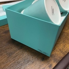 箱、手提げ袋付 ティファニー マグカップ ペアカップ